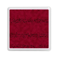 Black Splashes On Red Background Memory Card Reader (square) by SychEva