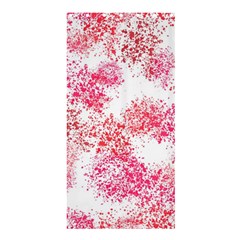 Red Splashes On A White Background Shower Curtain 36  X 72  (stall)  by SychEva