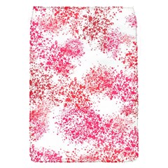 Red Splashes On A White Background Removable Flap Cover (s) by SychEva