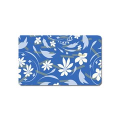 Folk Flowers Pattern Magnet (name Card) by Eskimos