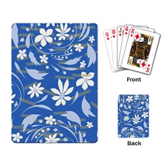 Folk Flowers Pattern Playing Cards Single Design (rectangle) by Eskimos