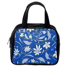 Folk Flowers Pattern Classic Handbag (one Side) by Eskimos