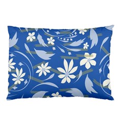 Folk Flowers Pattern Pillow Case by Eskimos