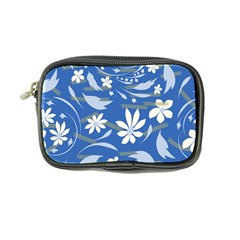 Folk Flowers Pattern Coin Purse by Eskimos