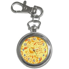 Folk Flowers Pattern Key Chain Watches by Eskimos