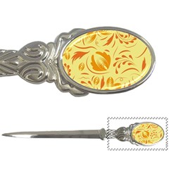 Folk Flowers Pattern Letter Opener by Eskimos