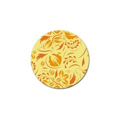 Folk Flowers Pattern Golf Ball Marker (10 Pack)