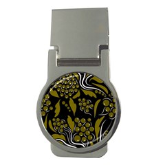 Folk Flowers Pattern  Money Clips (round)  by Eskimos