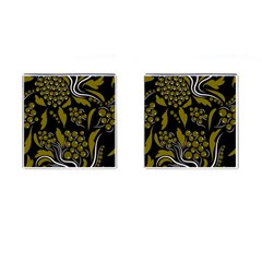 Folk Flowers Pattern  Cufflinks (square) by Eskimos