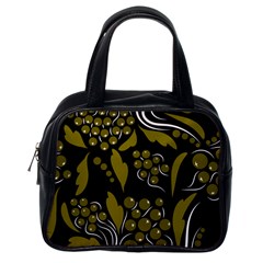 Folk Flowers Pattern  Classic Handbag (one Side) by Eskimos