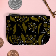 Folk Flowers Pattern  Mini Coin Purse by Eskimos