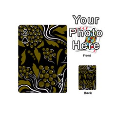 Folk Flowers Pattern  Playing Cards 54 Designs (mini) by Eskimos