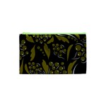 Folk flowers pattern  Cosmetic Bag (XS) Front