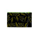 Folk flowers pattern  Cosmetic Bag (XS) Back