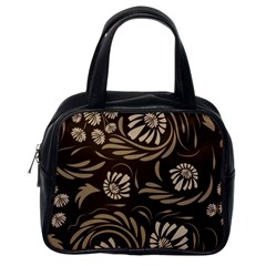 Folk Flowers Pattern  Classic Handbag (one Side) by Eskimos