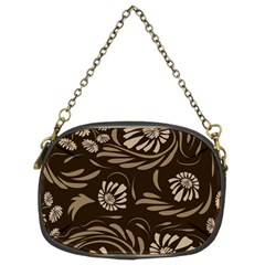 Folk Flowers Pattern  Chain Purse (two Sides)