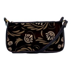 Folk Flowers Pattern  Shoulder Clutch Bag by Eskimos