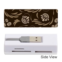 Folk Flowers Pattern  Memory Card Reader (stick) by Eskimos