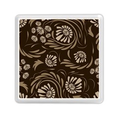 Folk Flowers Pattern  Memory Card Reader (square) by Eskimos