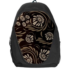 Folk Flowers Pattern  Backpack Bag by Eskimos