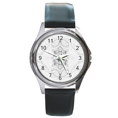 Mono Repeats I Round Metal Watch