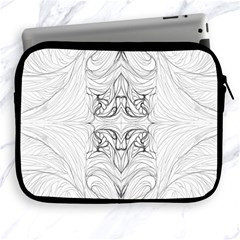 Mono Repeats I Apple Ipad 2/3/4 Zipper Cases by kaleidomarblingart