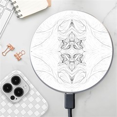 Mono Repeats I Wireless Charger by kaleidomarblingart