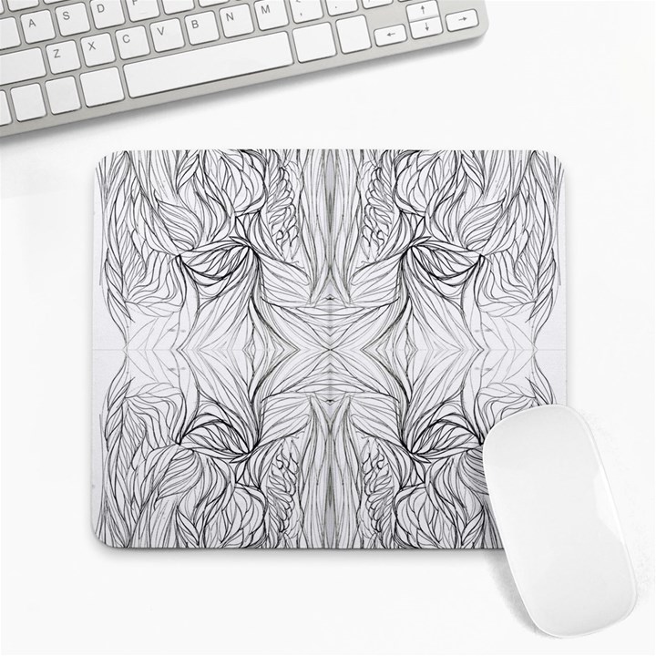 Mono Disegno Repeats Large Mousepads