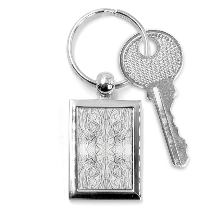 Mono Disegno Repeats Key Chain (Rectangle)