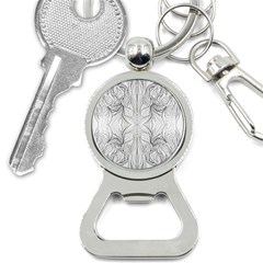 Mono Disegno Repeats Bottle Opener Key Chain by kaleidomarblingart