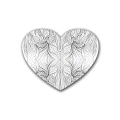 Mono Disegno Repeats Heart Coaster (4 Pack) 