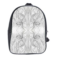 Mono Disegno Repeats School Bag (large)