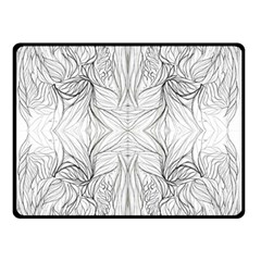 Mono Disegno Repeats Double Sided Fleece Blanket (small) 