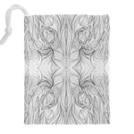 Mono Disegno Repeats Drawstring Pouch (5XL) Back