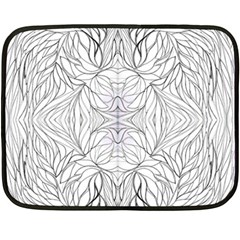 Mono Repeats Iii Fleece Blanket (mini)