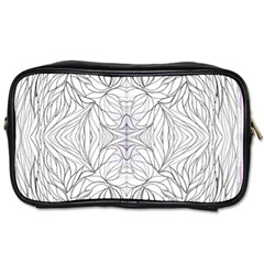 Mono Repeats Iii Toiletries Bag (two Sides) by kaleidomarblingart