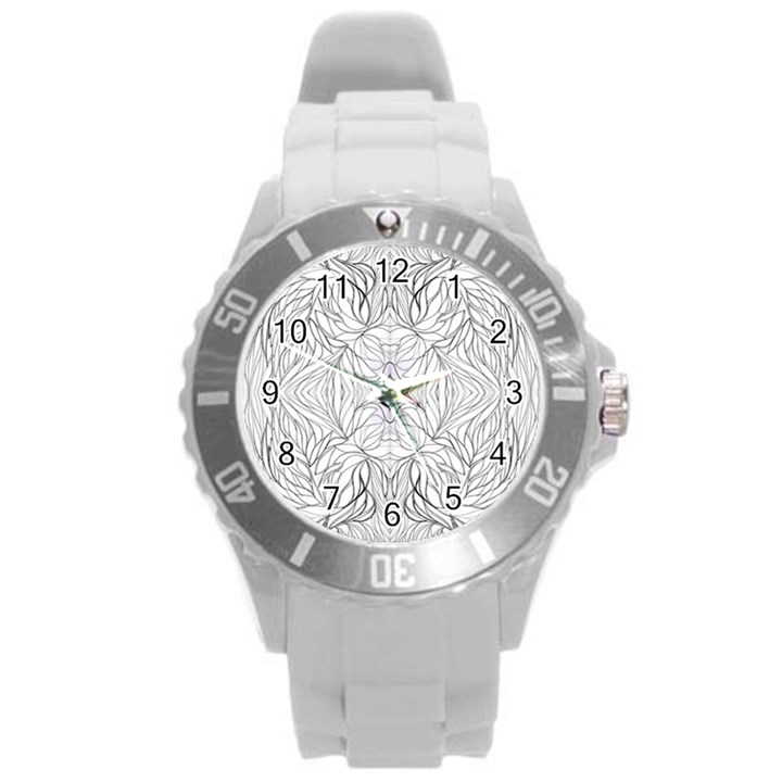 Mono Repeats Iii Round Plastic Sport Watch (L)