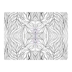 Mono Repeats Iii Double Sided Flano Blanket (mini)  by kaleidomarblingart