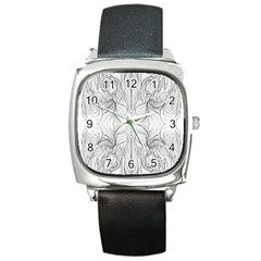 Mono Disegno Repeats Square Metal Watch