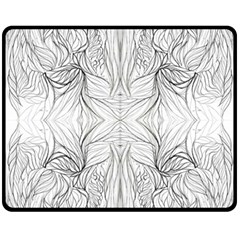 Mono Disegno Repeats Fleece Blanket (medium) 