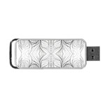 Mono Disegno Repeats Portable USB Flash (One Side) Front