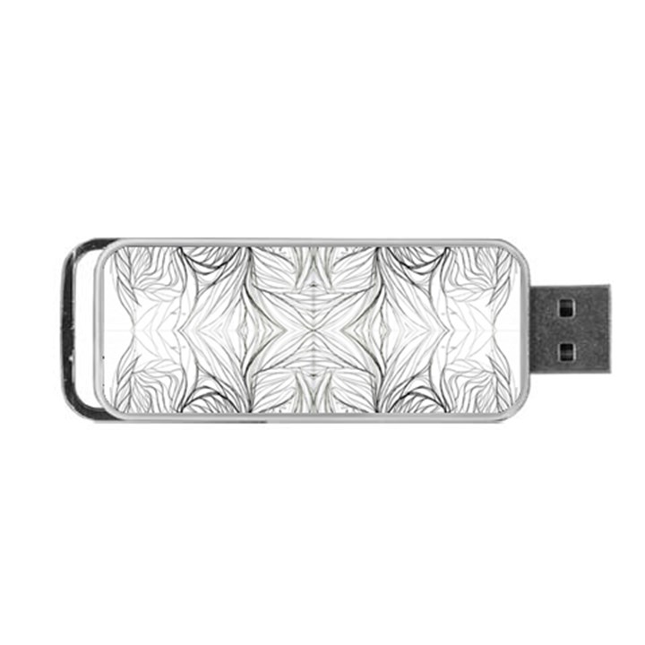 Mono Disegno Repeats Portable USB Flash (One Side)