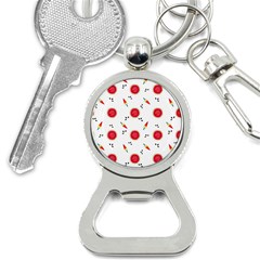 Slices Of Red And Juicy Watermelon Bottle Opener Key Chain by SychEva