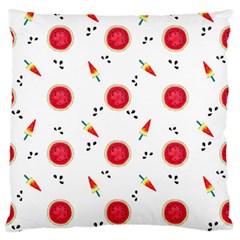 Slices Of Red And Juicy Watermelon Standard Flano Cushion Case (one Side) by SychEva