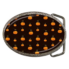 Halloween Pumpkins Pattern, Witch Hat Jack O  Lantern Belt Buckles by Casemiro