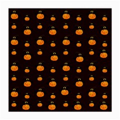 Halloween Pumpkins Pattern, Witch Hat Jack O  Lantern Medium Glasses Cloth by Casemiro