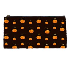 Halloween Pumpkins Pattern, Witch Hat Jack O  Lantern Pencil Case by Casemiro