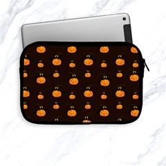 Halloween Pumpkins Pattern, Witch Hat Jack O  Lantern Apple Ipad Mini Zipper Cases by Casemiro