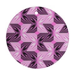 Abstract Round Ornament (two Sides) by Sparkle