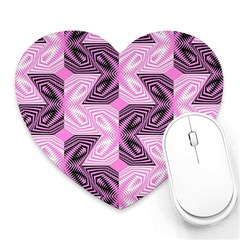 Abstract Heart Mousepads by Sparkle